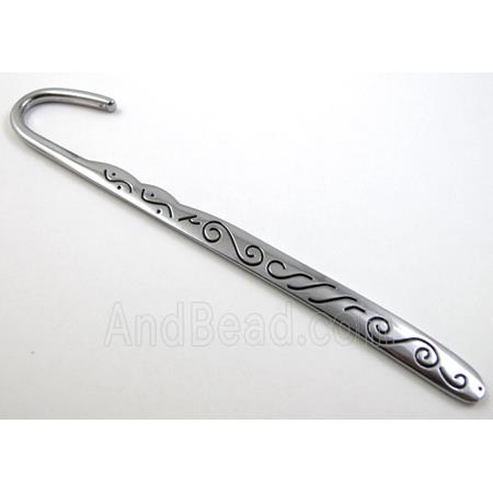 Bookmark, Platinum Plated Alloy Findings