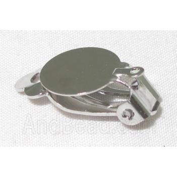 Platinum Plated Copper Clip Earring