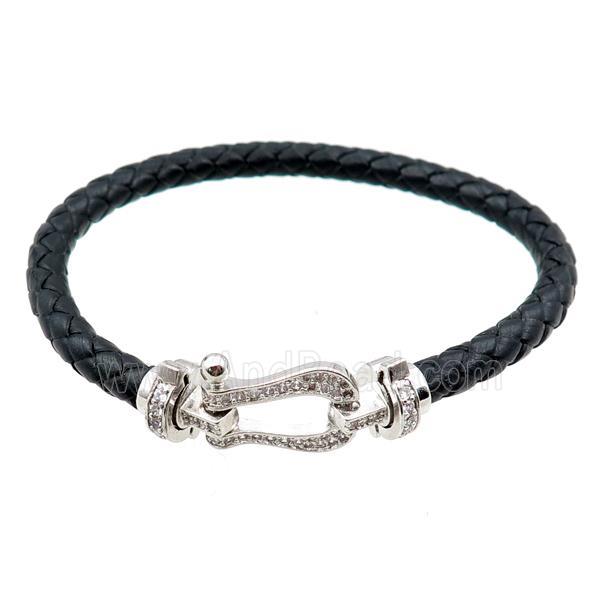 PU leather bracelets