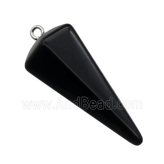 Black Obsidian Pendulum Pendant