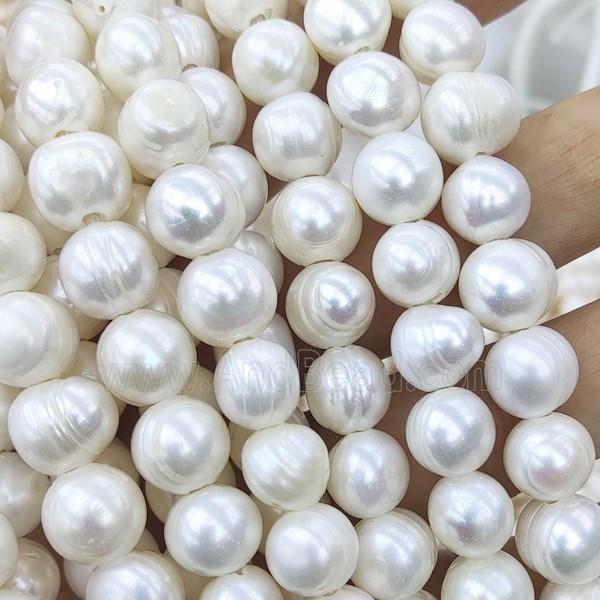 White Pearl Jumbo Beads