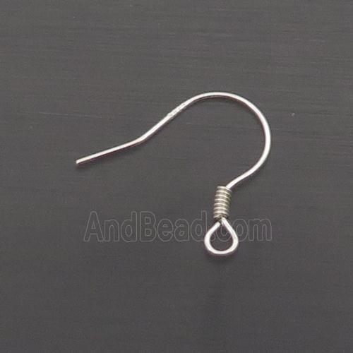 Sterling Silver Hook Earring